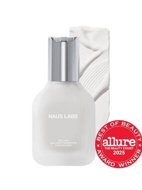 Haus Labs By Lady Gaga Skin Tech Foundation - White Bottle with Silver Cap